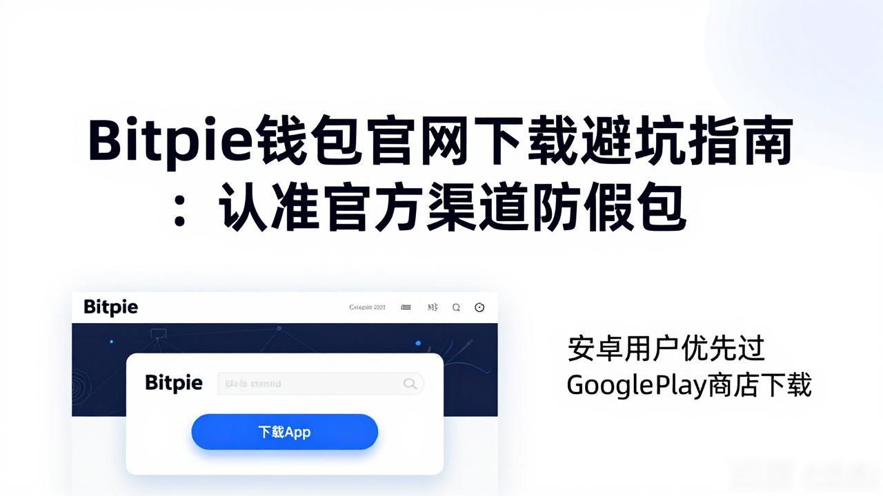 Bitpie钱包官网下载避坑指南：认准官方渠道防假包