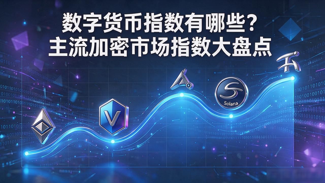 数字货币指数有哪些？主流加密市场指数大盘点