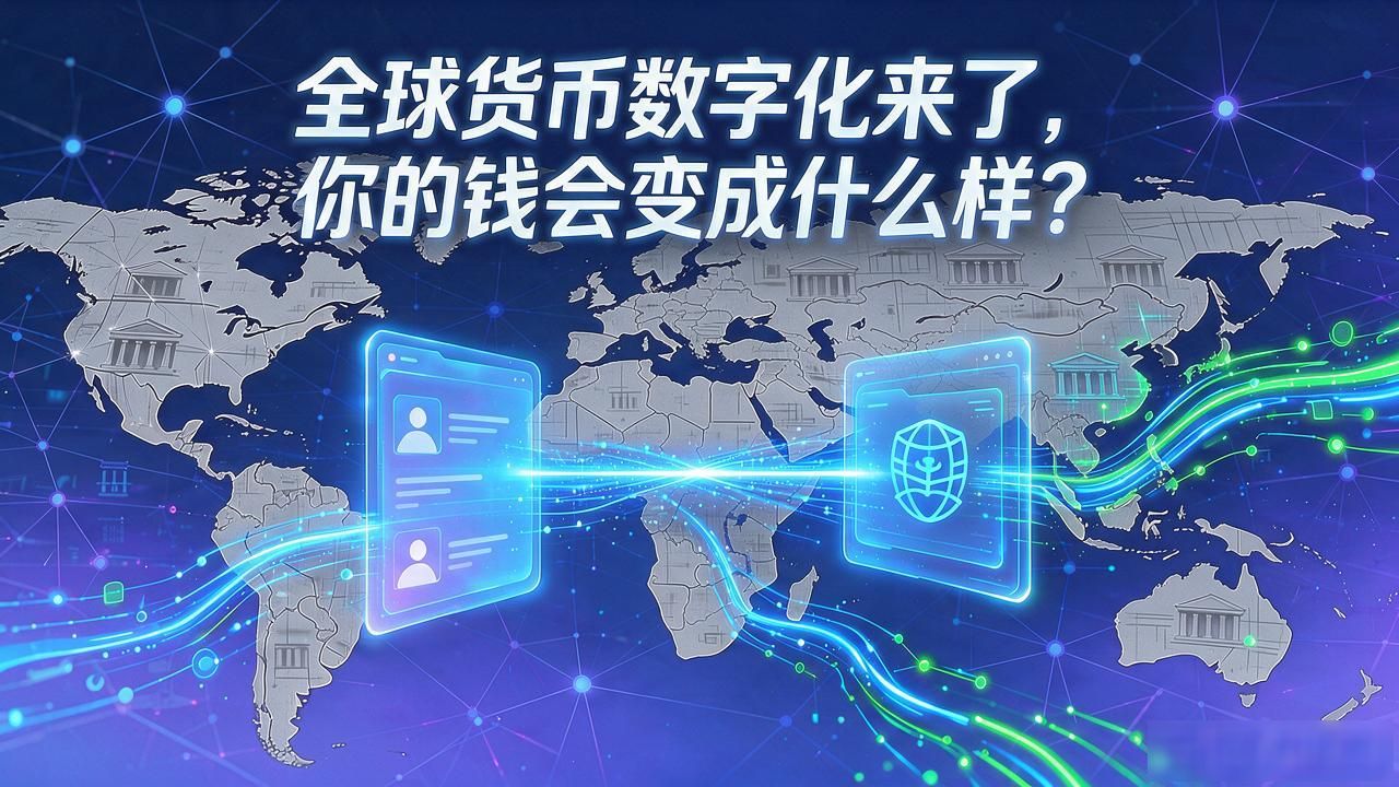 全球货币数字化来了，你的钱会变成什么样？