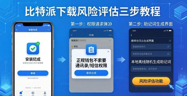 比特派下载风险评估三步走-第1张图片-比特派钱包app官方下载最新版本_比特派钱包官网下载_比特派官方下载安卓版-Bitpie比特派全球多链数字钱包下载