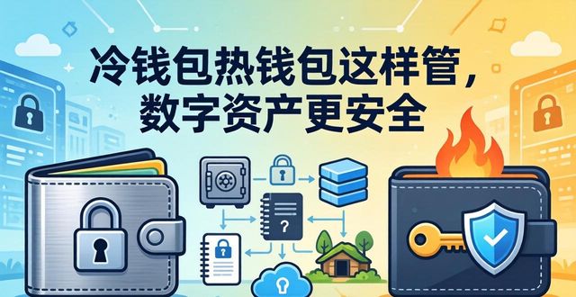 冷钱包热钱包这样管，数字资产更安全