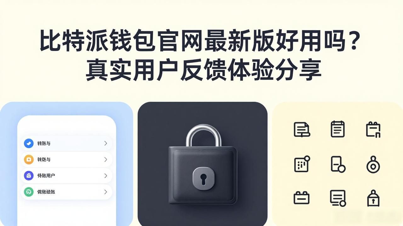 比特派钱包官网最新版好用吗？真实用户反馈体验分享-第1张图片-比特派钱包app官方下载最新版本_比特派钱包官网下载_比特派官方下载安卓版-Bitpie比特派全球多链数字钱包下载