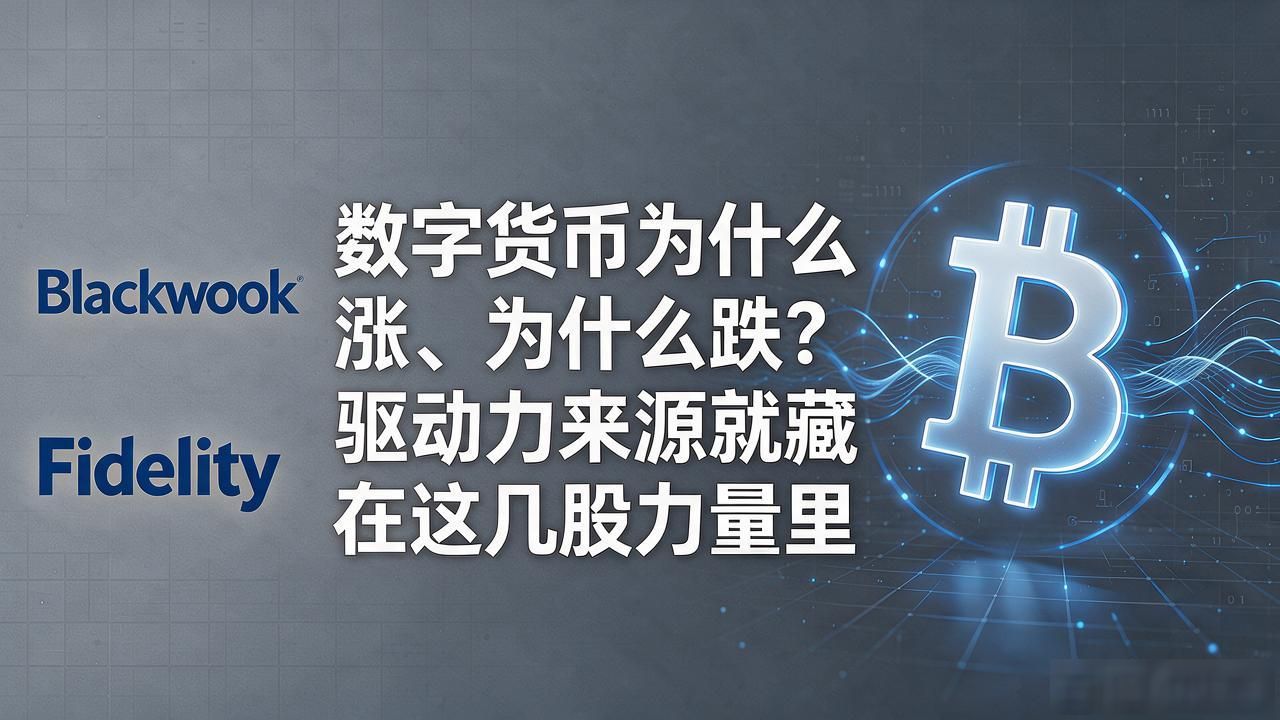 数字货币为什么涨、为什么跌？驱动力来源就藏在这几股力量里
