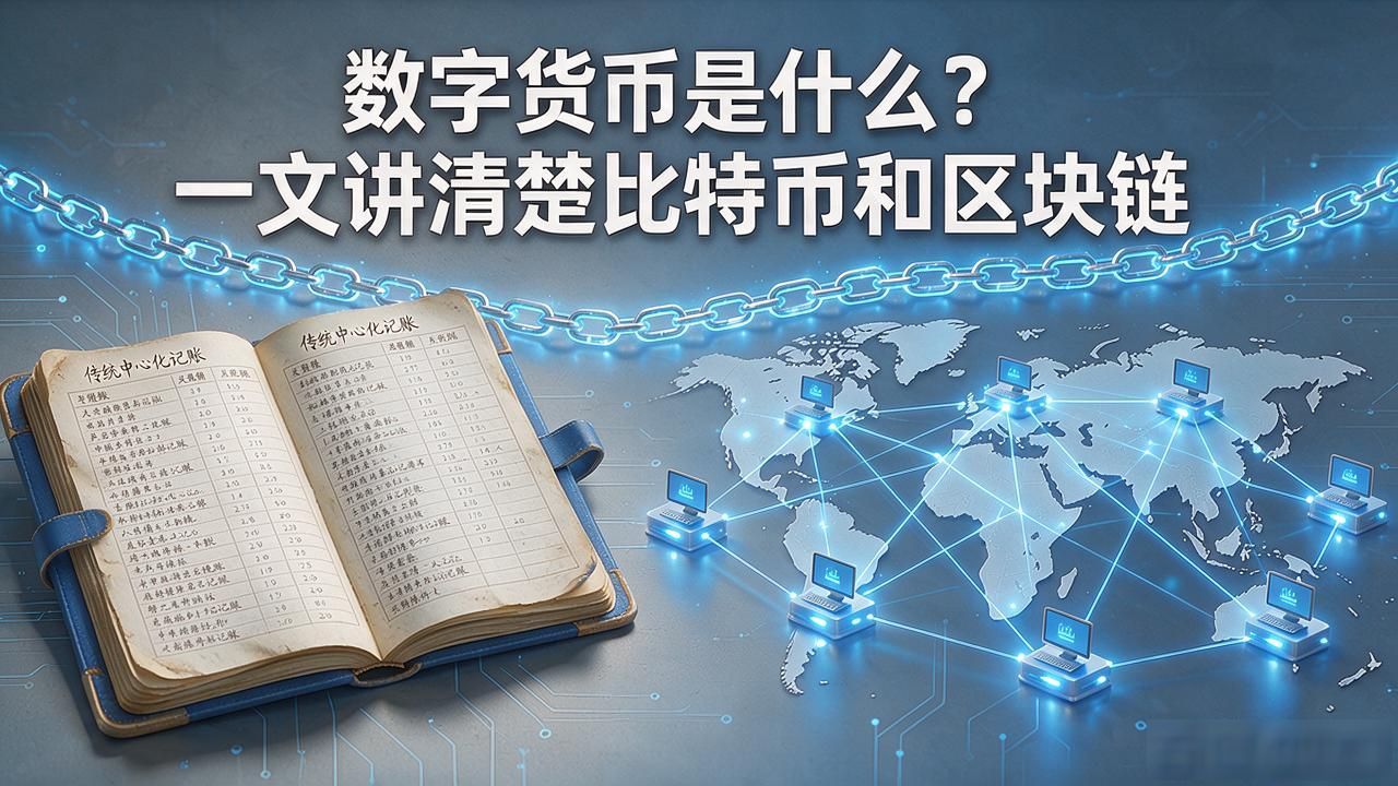数字货币是什么？一文讲清楚比特币和区块链