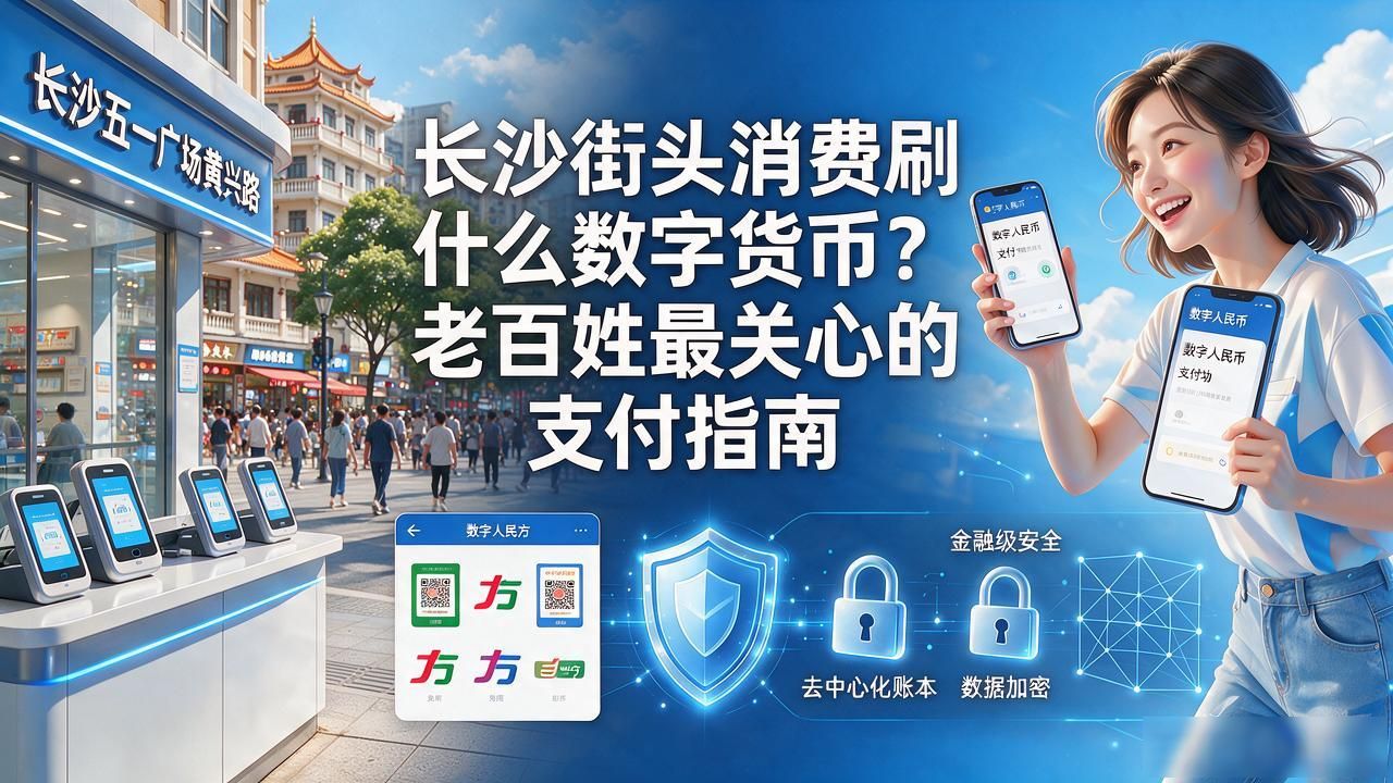 长沙街头消费刷什么数字货币？老百姓最关心的支付指南