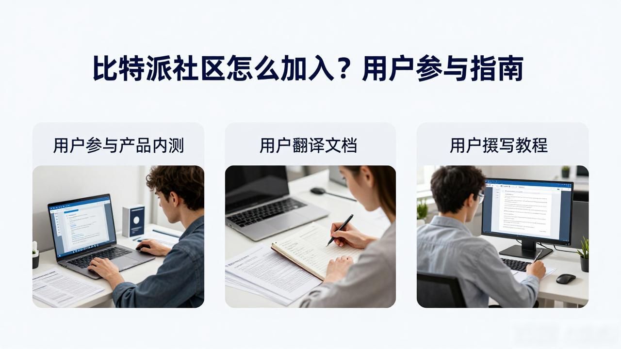 比特派社区怎么加入？用户参与指南