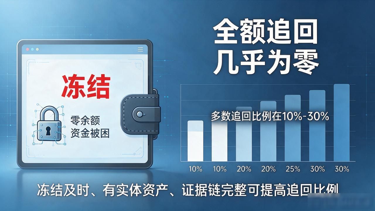 数字货币案追回情况，被骗的钱到底还能不能拿回来