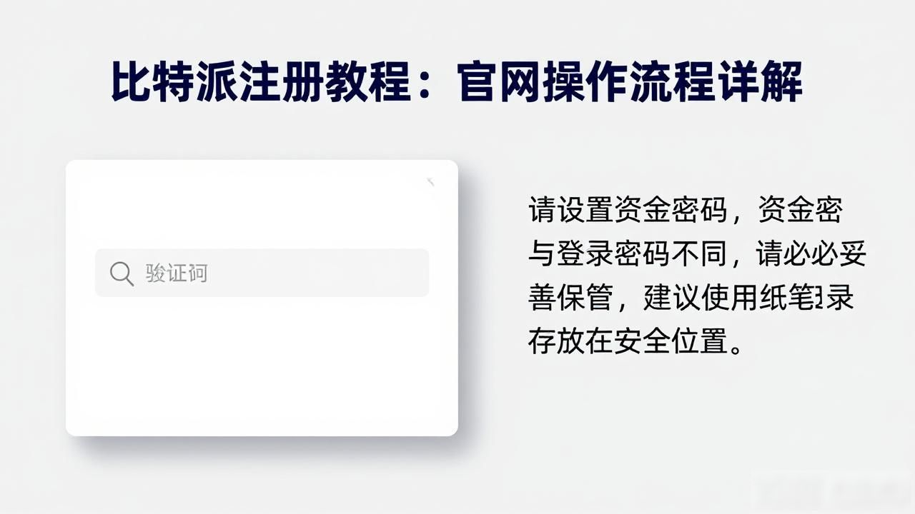 比特派注册教程：官网操作流程详解