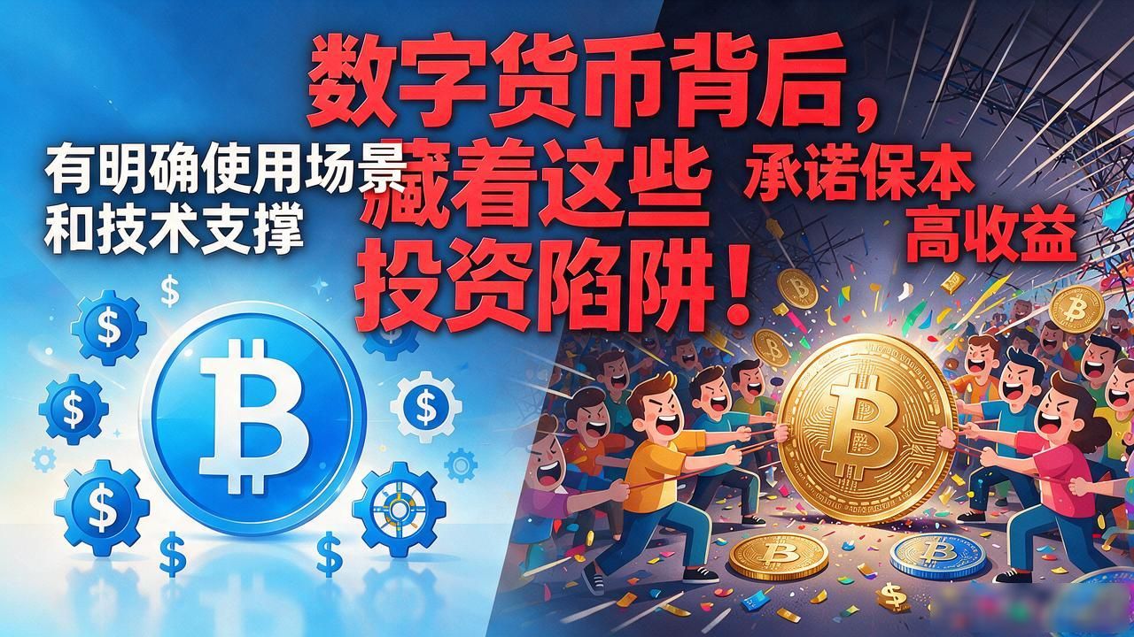 太数字货币背后，藏着这些投资陷阱！