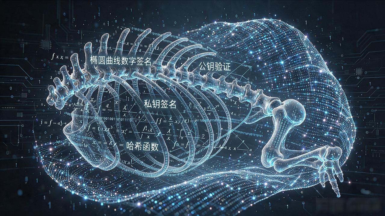 很多人说数字货币是空气，但你没看到算法撑住的那套骨架