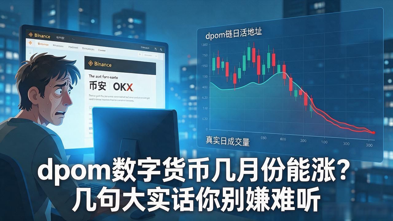dpom数字货币几月份能涨？几句大实话你别嫌难听