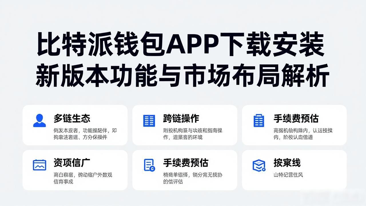 比特派钱包APP下载安装 新版本功能与市场布局解析